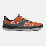 A grey Men's bugatti Sneakers featuring a round plain toe, zero heels heel. Made from textile with a durable tpr outsole, this laces design offers both style and comfort.