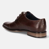 Rinaldo Eco Brown Leather Formal Derby  Shoes