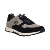 bugatti Kensingtone Dark Blue Premium Leather Comfort Sneakers