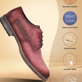 A grey Men's bugatti Derby featuring a round plain toe, moulded heel, and a wide fit. Made from premium genuine leather with a durable tr outsole, this laces design offers both style and comfort.