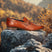 A cognac Men's bugatti Bit Loafer featuring a round toe apron toe, moulded  heel. Made from premium genuine leather with a durable high quality synthetic outsole, this slip-on design offers both style and comfort.