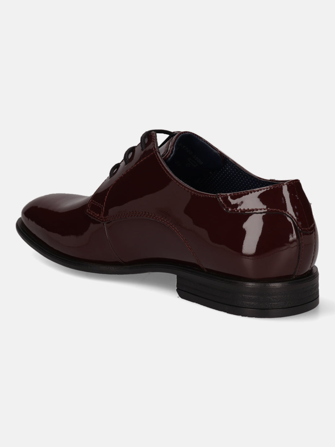 A grey Men's bugatti Derby featuring a round plain toe, moulded  heel, and a wide fit. Made from premium genuine leather with a durable high quality synthetic outsole, this laces design offers both style and comfort.