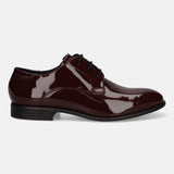 A grey Men's bugatti Derby featuring a round plain toe, moulded  heel, and a wide fit. Made from premium genuine leather with a durable high quality synthetic outsole, this laces design offers both style and comfort.