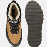 A cognac Men's bugatti Outdoor Sneakers featuring a round toe plain toe, zero heels heel. Made from synthetic with a durable tpr outsole, this laces design offers both style and comfort.