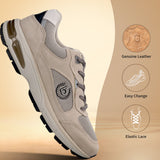 bugatti Parry beige Premium Leather Comfort Athileisure Sneakers