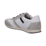 bugatti Russel Off White Premium Leather Comfort Sneakers