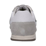 bugatti Russel Off White Premium Leather Comfort Sneakers