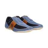 bugatti Canario Light Blue Premium Leather Comfort Sneakers