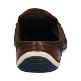bugatti Canario Dark Brown  Premium Leather Comfort Slip-Ons Casual