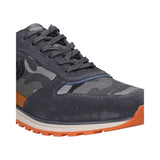 bugatti Cirino Grey Premium Leather Comfort Sneakers