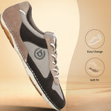 A brown Men's bugatti Sneakers featuring a round plain toe, zero heels heel. Made from suede leather with a durable sebs (block copolymer) outsole, this laces design offers both style and comfort.