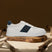 A off-white Men's bugatti Sneakers featuring a round toe plain toe, zero heels heel, and a wide fit. Made from premium genuine leather with a durable tpr outsole, this laces design offers both style and comfort.