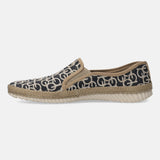 A black Men's bugatti Casual Loafers featuring a round plain toe, zero heels heel. Made from textile with a durable sebs (block copolymer) outsole, this slip-on design offers both style and comfort.