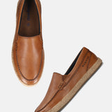 bugatti Spendril cognac Premium Leather Comfort Slip-Ons Casual