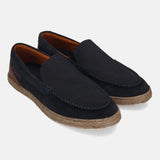 bugatti Spendril dark blue Premium Leather Comfort Slip-Ons Casual