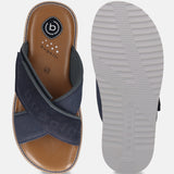 bugatti Dark Blue Sandal