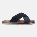 bugatti Dark Blue Sandal