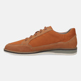 A grey Men's bugatti Casuals Shoes featuring a round plain toe, zero heels heel. Made from textile with a durable eva outsole, this laces design offers both style and comfort.