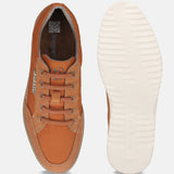 A grey Men's bugatti Casuals Shoes featuring a round plain toe, zero heels heel. Made from textile with a durable eva outsole, this laces design offers both style and comfort.