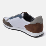 A multi Men's bugatti Sneakers featuring a round plain toe, zero heels heel. Made from textile with a durable tpr outsole, this laces design offers both style and comfort.