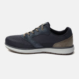 A multi Men's bugatti Sneakers featuring a round plain toe, zero heels heel. Made from textile with a durable eva outsole, this laces design offers both style and comfort.