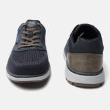 A multi Men's bugatti Sneakers featuring a round plain toe, zero heels heel. Made from textile with a durable eva outsole, this laces design offers both style and comfort.