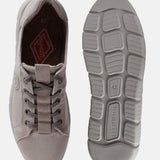 A beige Men's bugatti Sneakers featuring a round plain toe, zero heels heel. Made from textile with a durable eva outsole, this laces design offers both style and comfort.