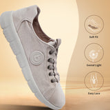 A beige Men's bugatti Sneakers featuring a round plain toe, zero heels heel. Made from textile with a durable eva outsole, this laces design offers both style and comfort.