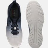 A grey Men's bugatti Athileisure Sneakers featuring a round toe plain toe, zero heels heel. Made from synthetic with a durable eva outsole, this laces design offers both style and comfort.