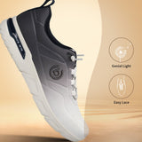 A white Men's bugatti Athileisure Sneakers featuring a round toe plain toe, zero heels heel. Made from synthetic with a durable eva outsole, this laces design offers both style and comfort.