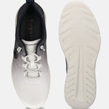 A white Men's bugatti Athileisure Sneakers featuring a round toe plain toe, zero heels heel. Made from synthetic with a durable eva outsole, this laces design offers both style and comfort.