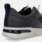 A white Men's bugatti Athileisure Sneakers featuring a round toe plain toe, zero heels heel. Made from synthetic with a durable eva outsole, this laces design offers both style and comfort.