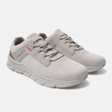 A beige Men's bugatti Sneakers featuring a round plain toe, zero heels heel. Made from textile with a durable eva outsole, this laces design offers both style and comfort.