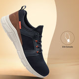 bugatti Soa Dark Blue Comfort Mid Top Sneakers