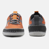 A grey Men's bugatti Sneakers featuring a round plain toe, zero heels heel. Made from textile with a durable tpr outsole, this laces design offers both style and comfort.