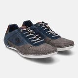 Canario Grey & Blue Sneakers
