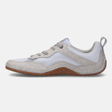 A grey Men's bugatti Sneakers featuring a round plain toe, zero heels heel. Made from synthetic with a durable tpr outsole, this laces design offers both style and comfort.