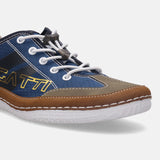 A multi Men's bugatti Sneakers featuring a round plain toe, zero heels heel. Made from synthetic with a durable tpr outsole, this laces design offers both style and comfort.