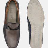 Chesley Dark Blue & Grey Casual Loafers