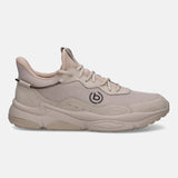 A yellow Men's bugatti Athileisure Sneakers featuring a round toe plain toe, zero heels heel. Made from textile with a durable eva outsole, this easy lace design offers both style and comfort.