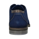 bugatti Gagno Blue  Premium Leather Comfort Derby Formal shoes