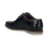 Ciro Light Dark Blue & Cognac Leather Casual Shoes