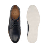 Ciro Light Dark Blue & Cognac Leather Casual Shoes