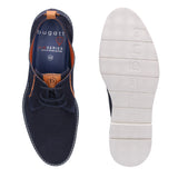 Basso Blue Suede Leather Casual Shoes