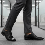 bugatti Morino I black  Premium Leather Comfort Derby Formal shoes