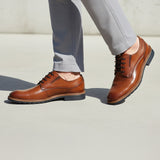 bugatti Merlo cognac  Premium Leather Comfort Derby Formal shoes