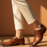 bugatti Menello cognac  Premium Leather Comfort Derby Formal shoes