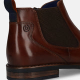 bugatti Amros Cognac  Premium Leather Comfort Chelsea Boots