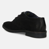 bugatti Black Nubuck Leather Casual Shoes