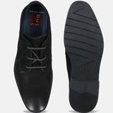 bugatti Black Nubuck Leather Casual Shoes